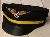 Hats / Tiara's / Masks - Captain Air Pilot - black or blue